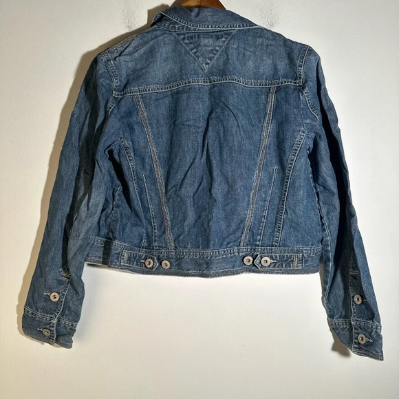 Tommy Hilfiger Cropped Jean Jacket - Picture 4 of 6
